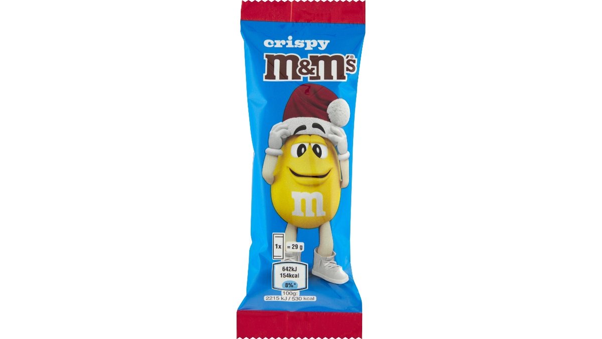 M&MS CRISPY SANTA 29 g
