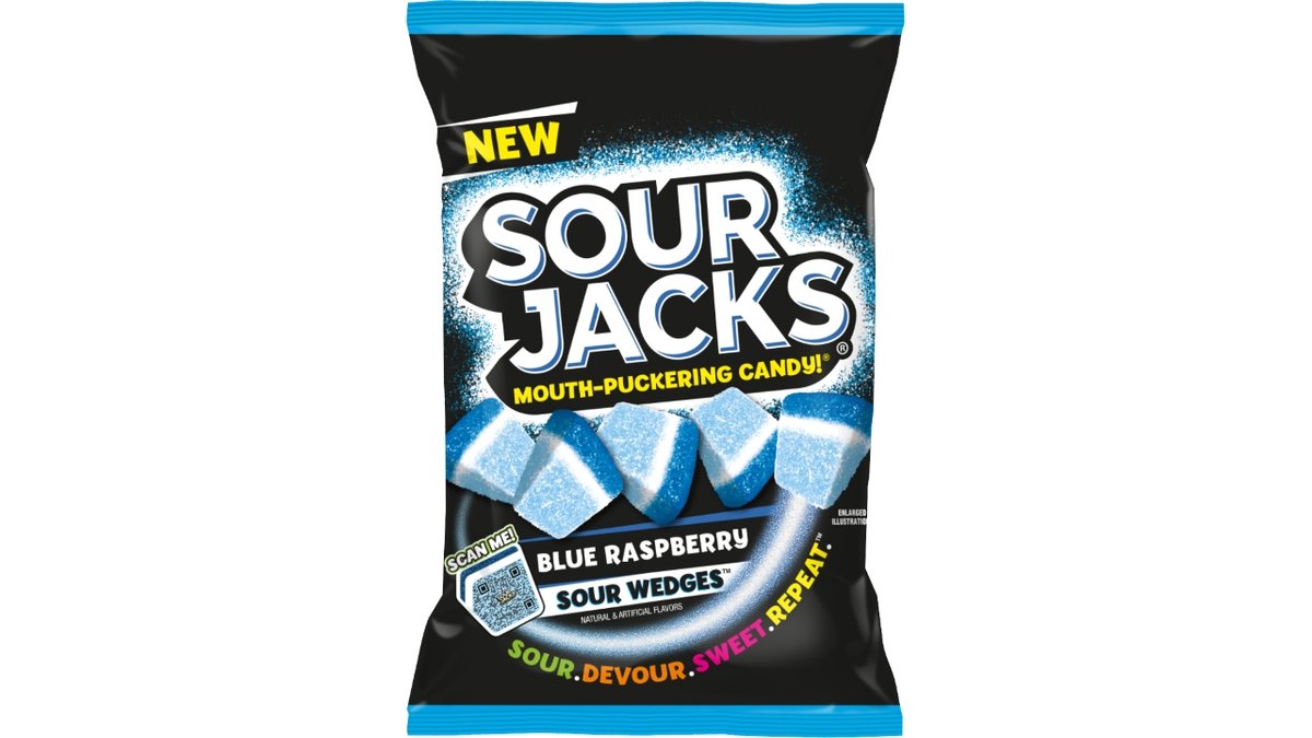 Sour Jacks Blue Raspberry 160 g