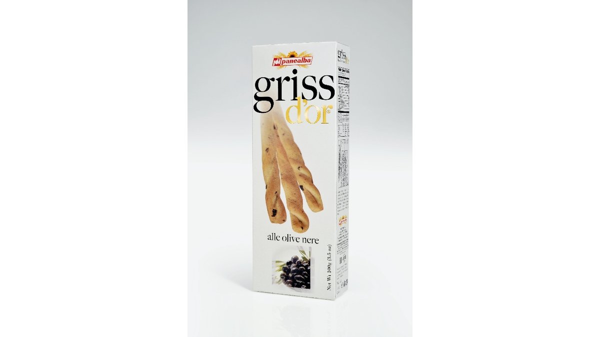 Grissini m/sorte oliven 100 g