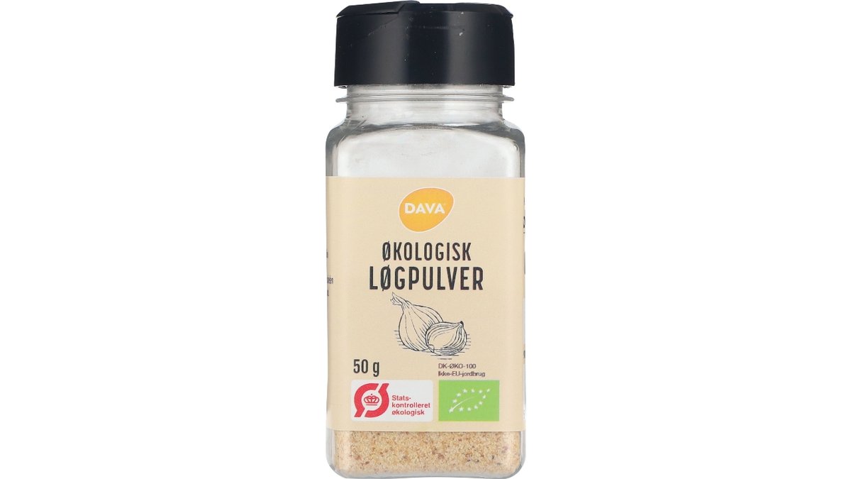 Dava løgpulver øko 50 g