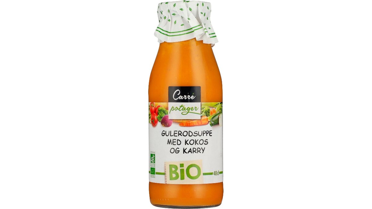 Gulerodssupre m/koks karry øko 500 ml