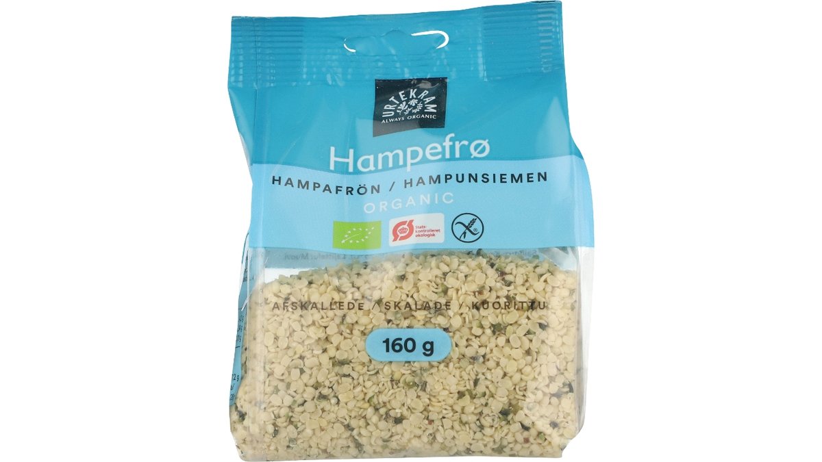 Glutenfri Hampefrø Øko