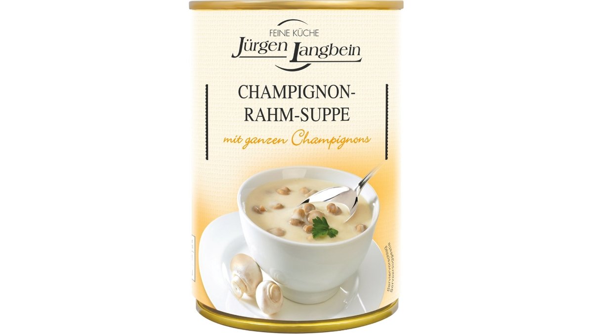 Champignonsuppe flødeleg. 400 ml