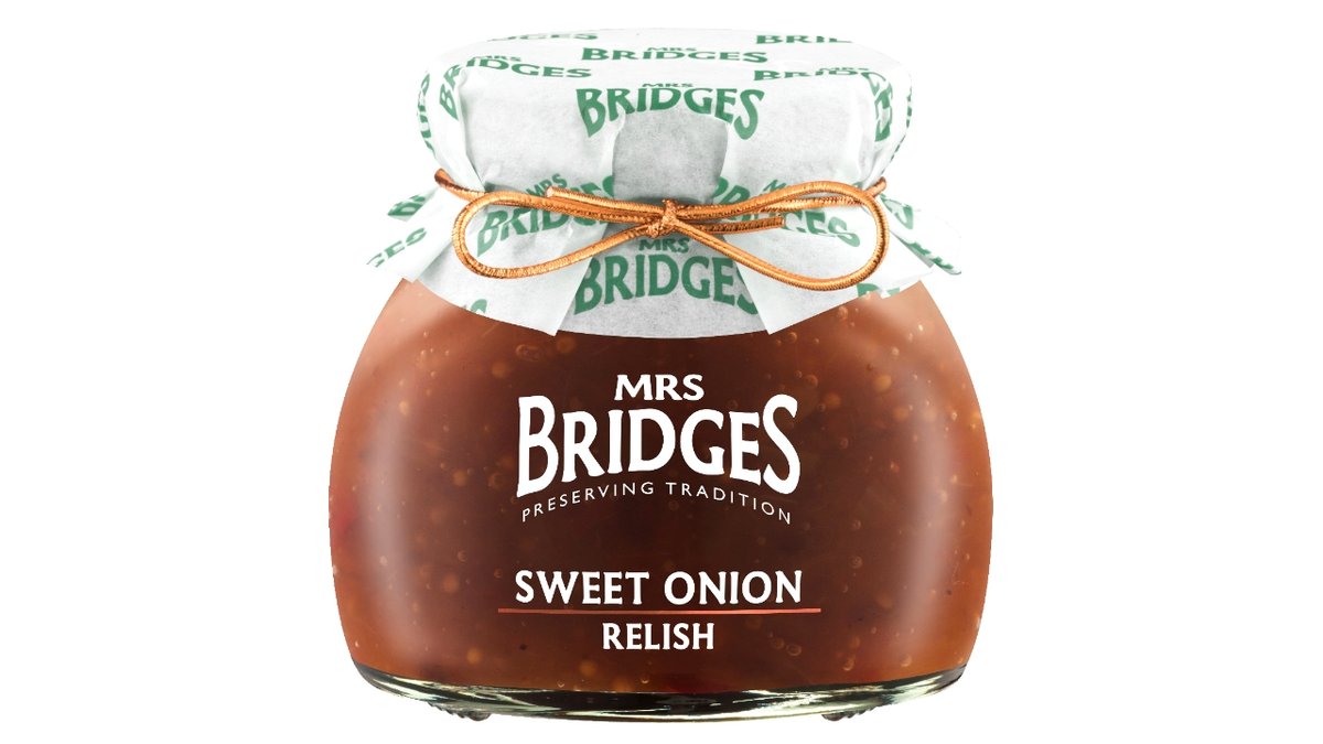 Mrs B løg relish 230 g