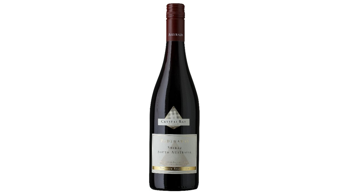 Crystal Bay shiraz rødvin 750 ml