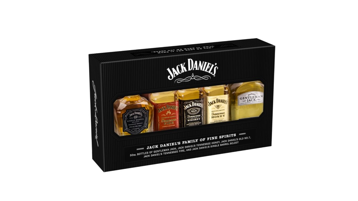 Jack Daniels pack 37,5% 700 ml