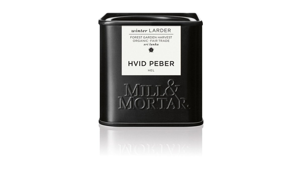 Mill Mor hvid peber øko 50 g