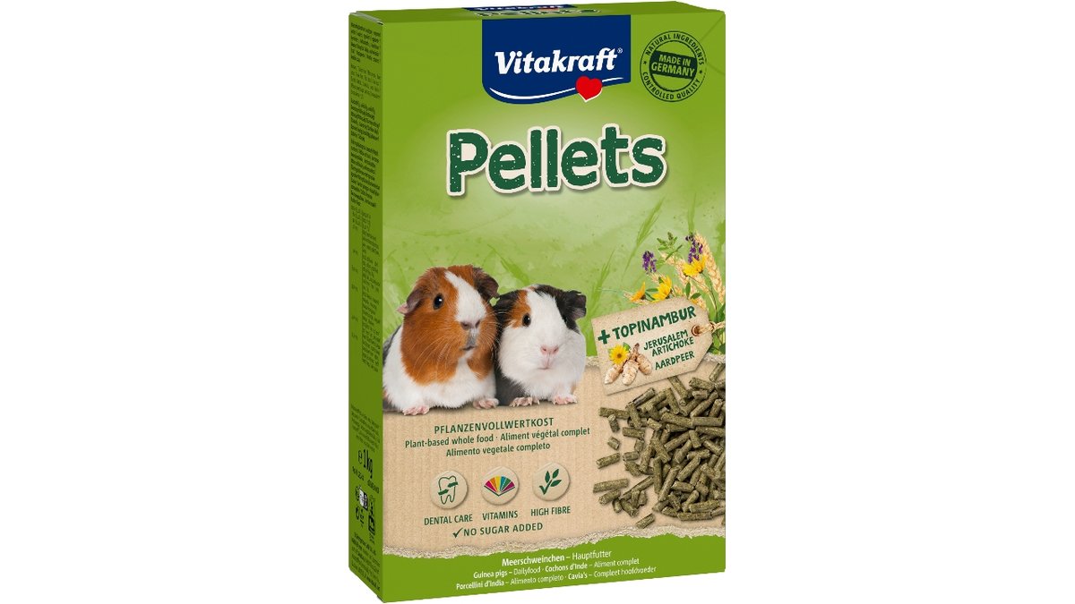 Pellets marsvin foder 1000 g