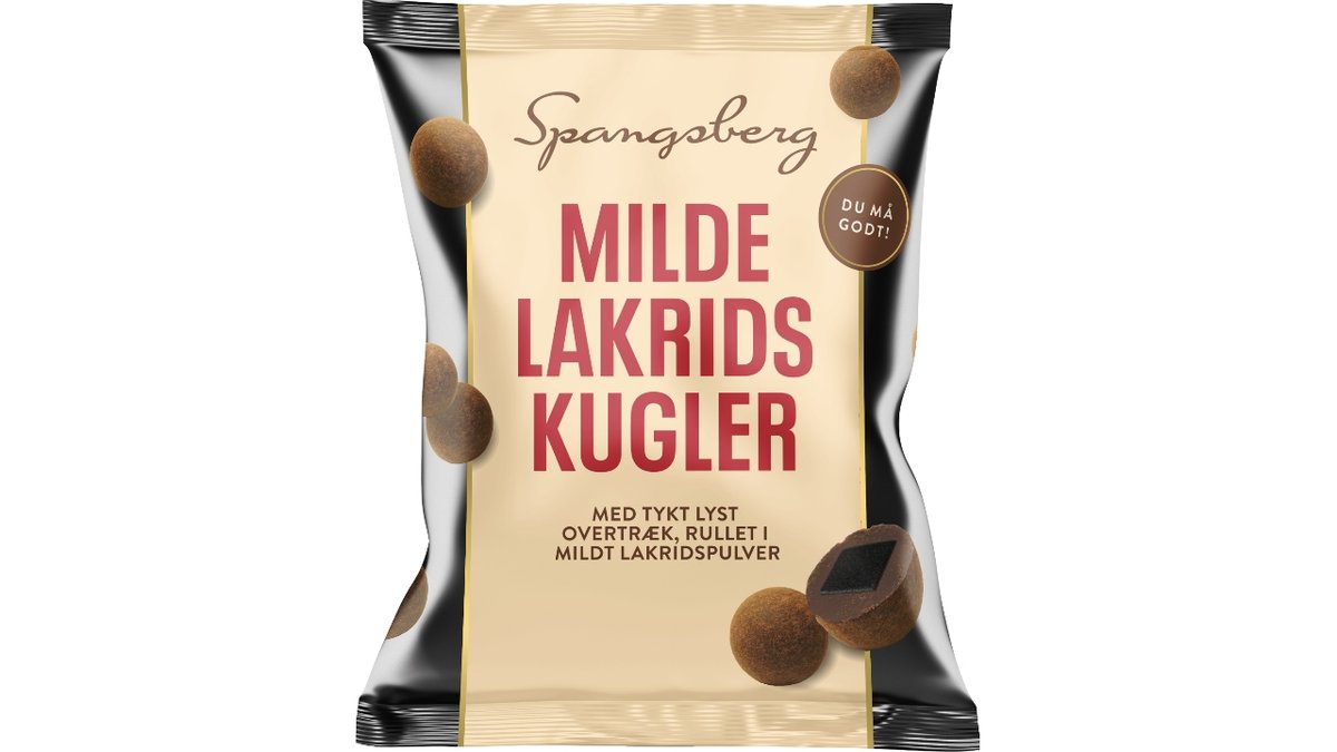 Spangsberg lakridskug mild 450 g