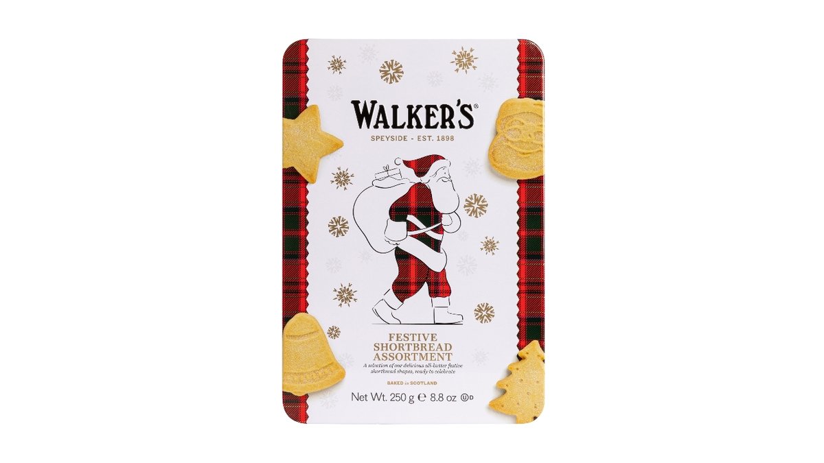 Walkers shortbread julemand 250 g