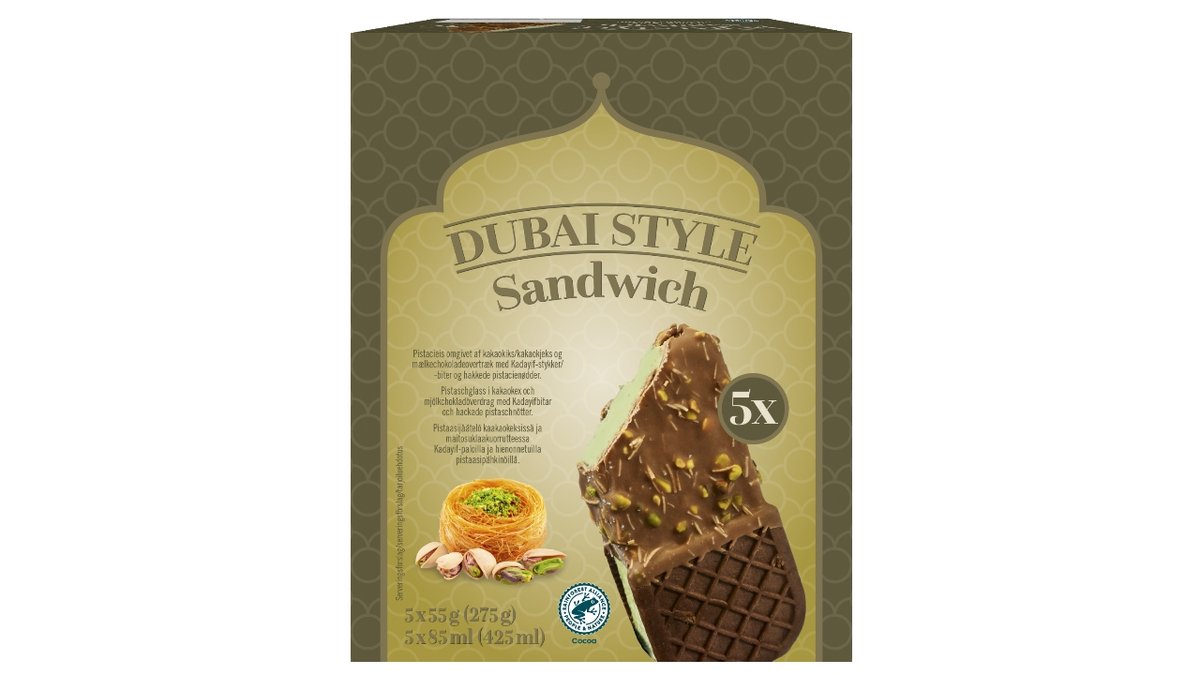Dubai style sandwich 425 ml