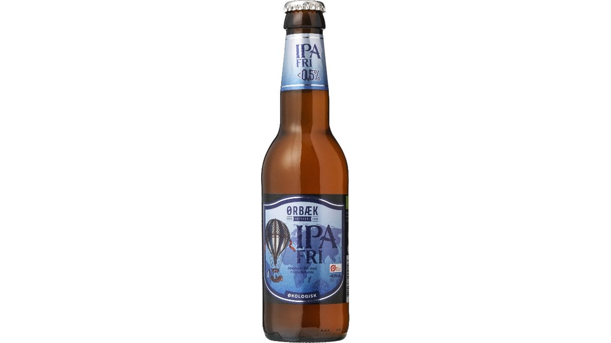 Ørbæk IPA fri 0,5% øko 330 ml