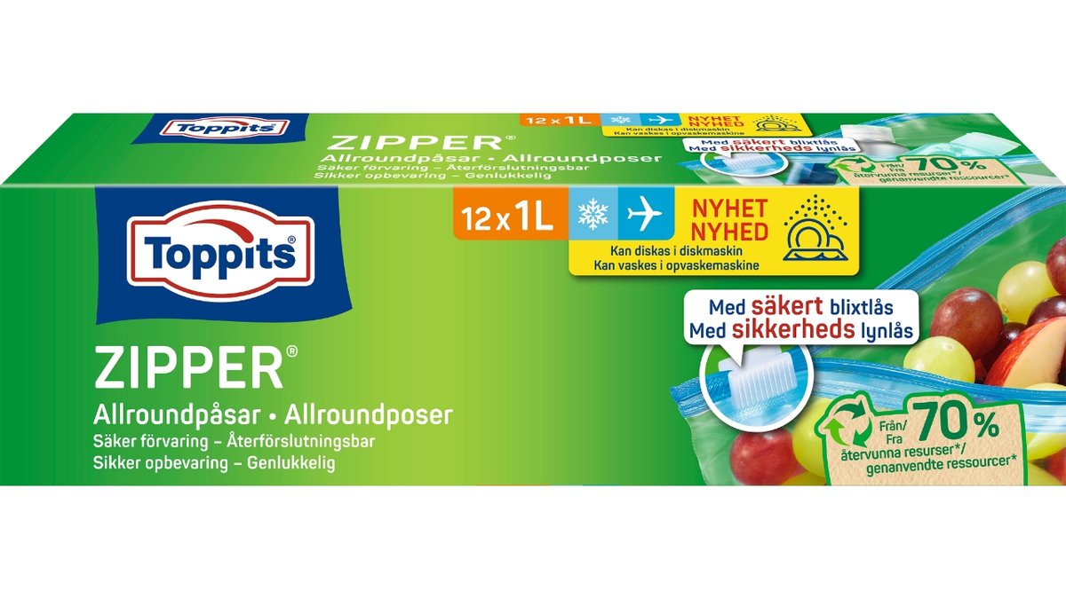 Zipper allroundpose 1 l 1000 ml