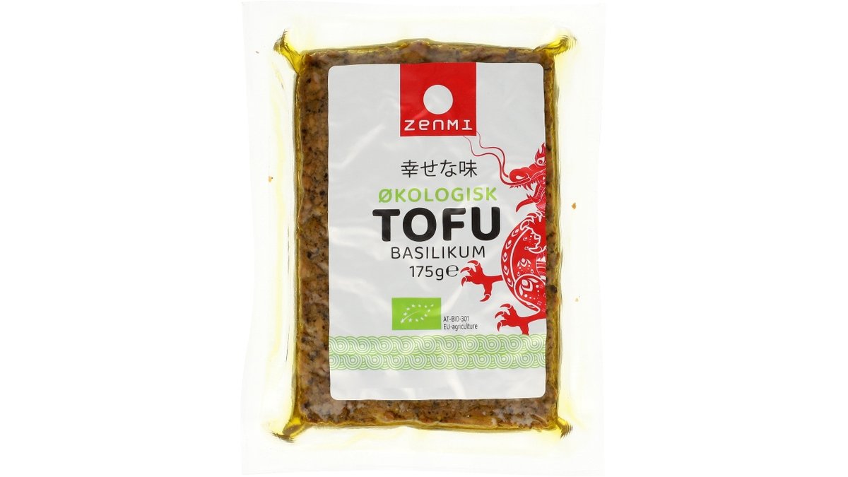 Zenmi tofu m/basilikum øko 200 g