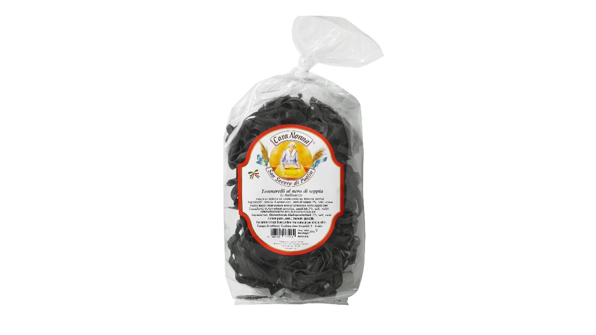 Cara Nonna Tonnarelli nero di seppia 250 g