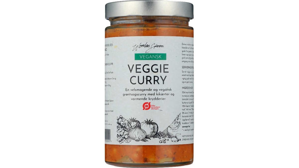 Veggie karry øko. Wooden Spoon 620 g