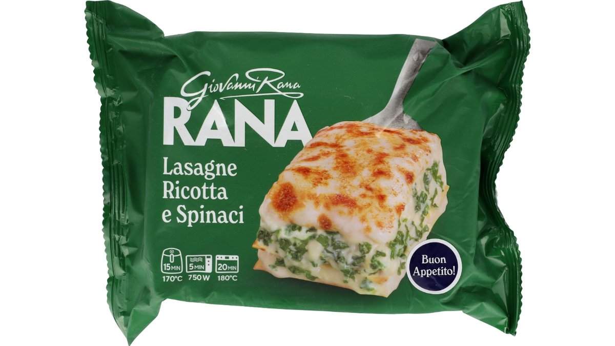 Rana Lasagne Ricot Spinat 350G