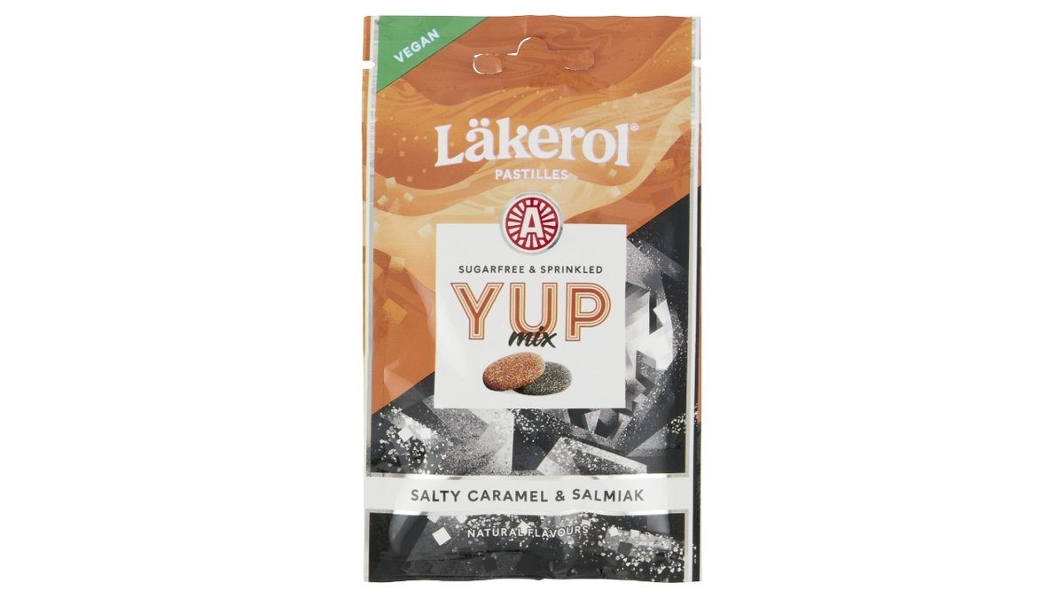 Läkerol Yup karamel salmiak 30 g