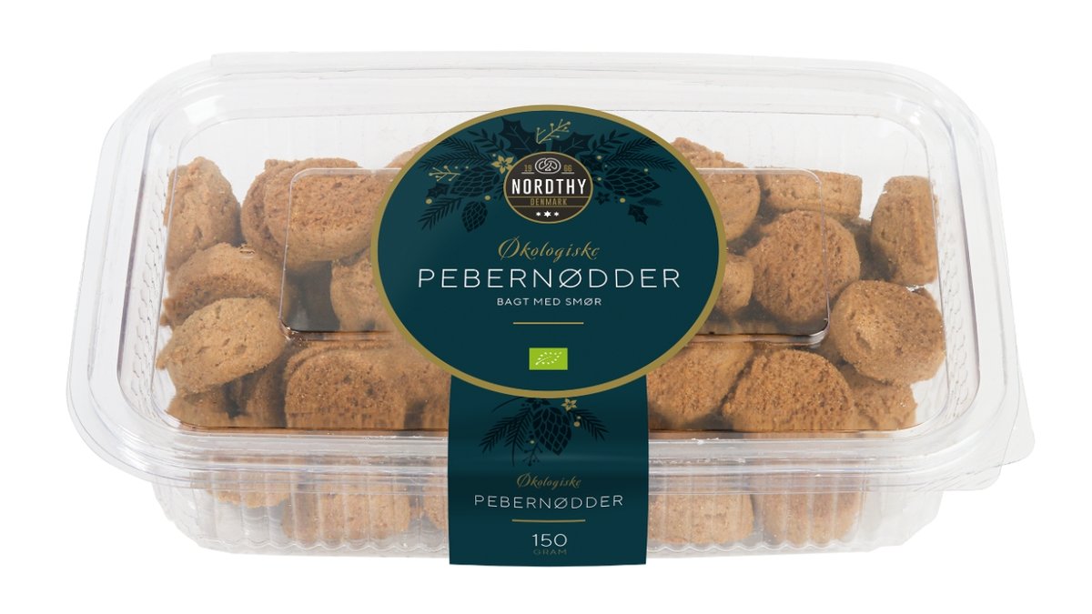 NORDTHY PEBERNØDDER ØKO 150 g