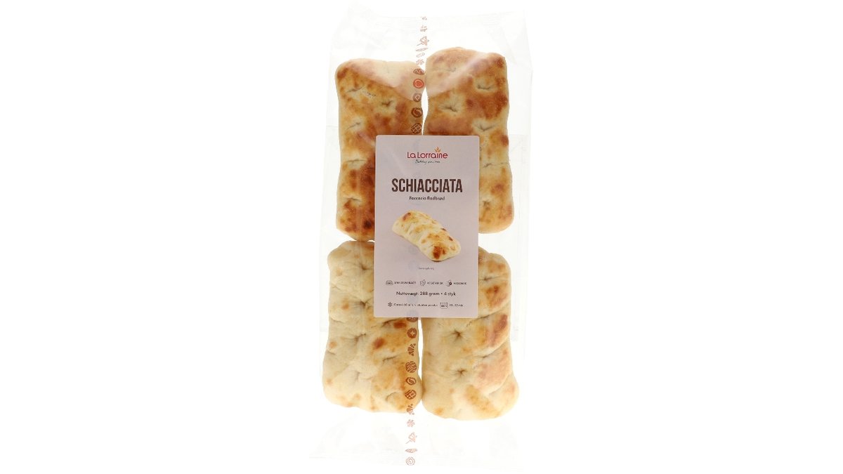 La Lorraine schiacciata 4 stk 4 stk.