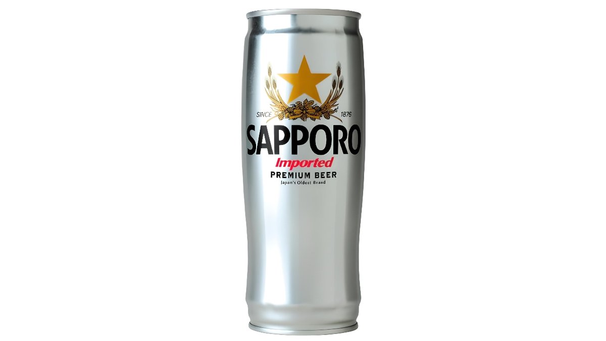 Sapporo silver 5,0% 500 ml