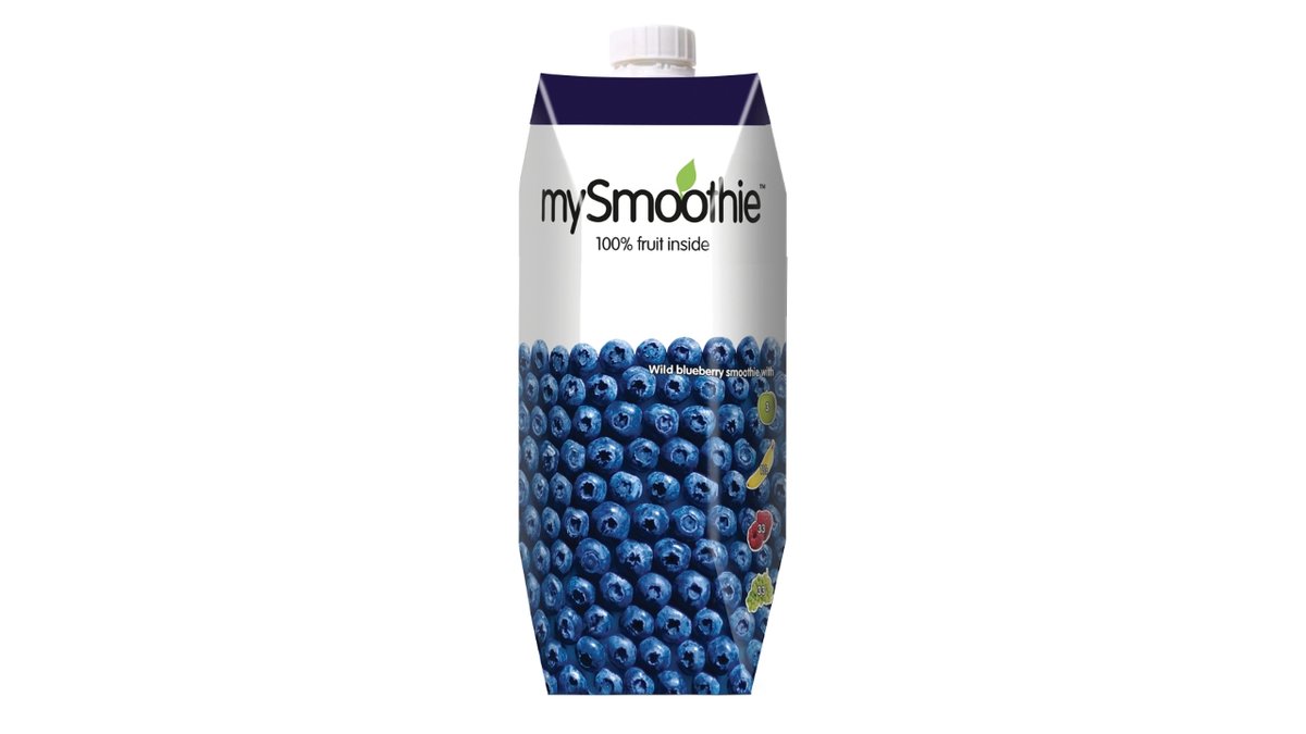 Mysmoothie blåbær 750 ml 750 ml