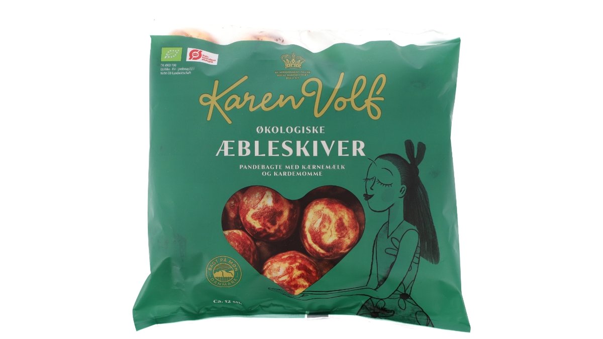 Karen Volf æbleskiver 336 g øko 336 g