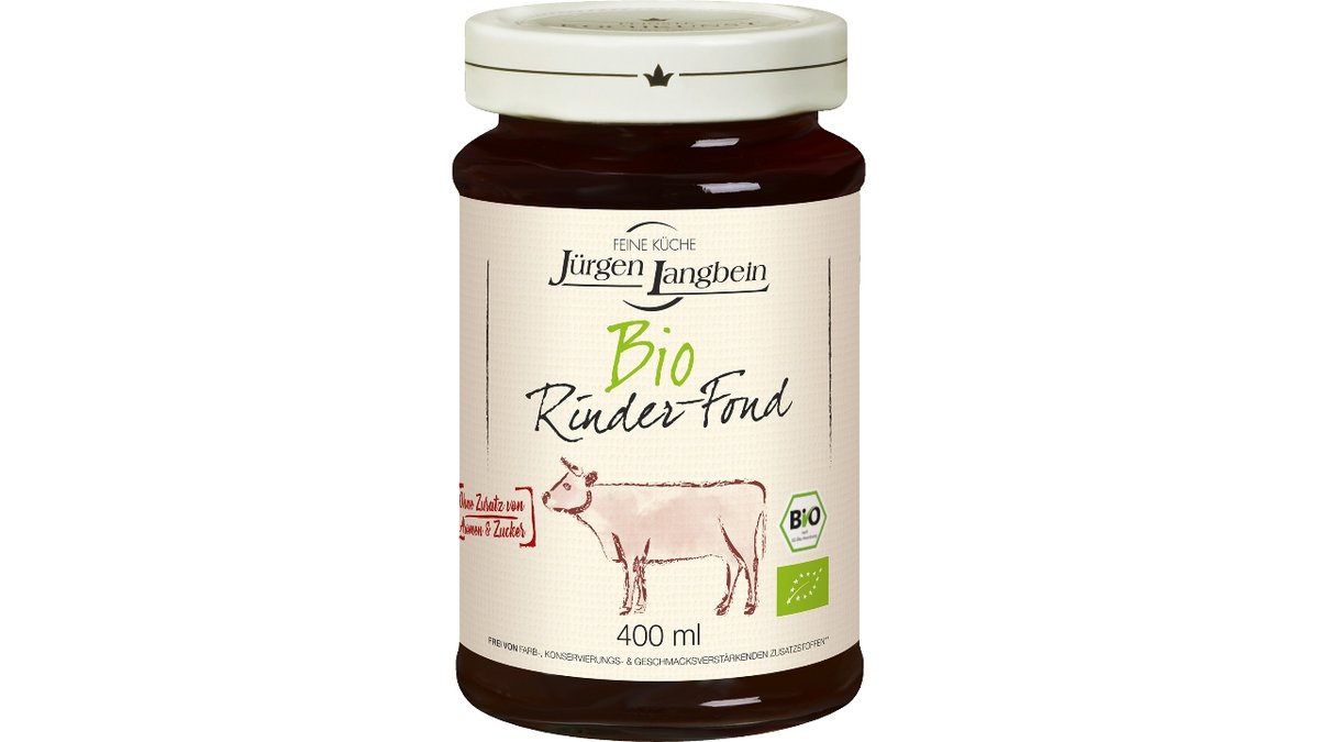 Langbein oksekødsfond øko 400 ml