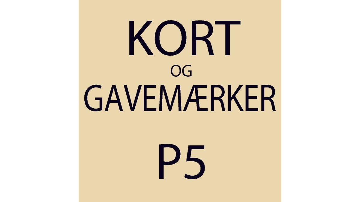 Kort & Telegram 1 stk.