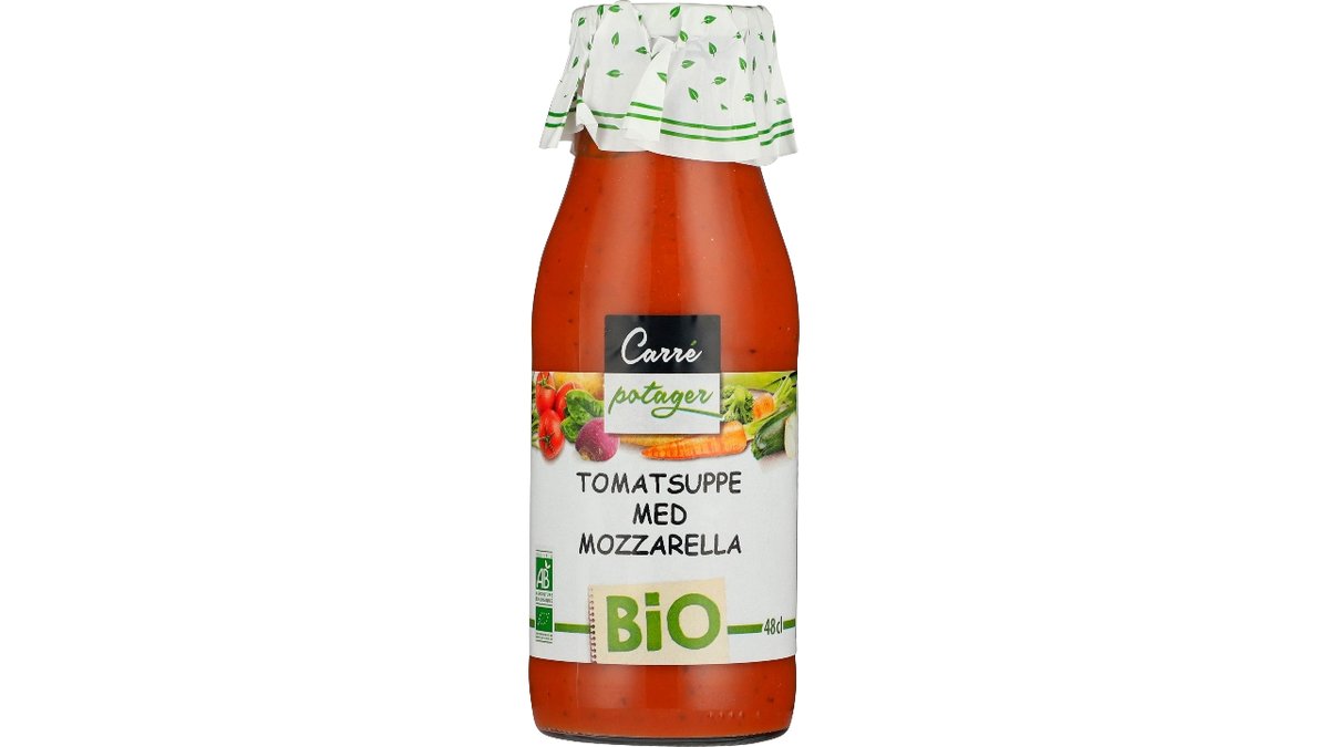 Tomatsuppe M/Mozzarel Øko
