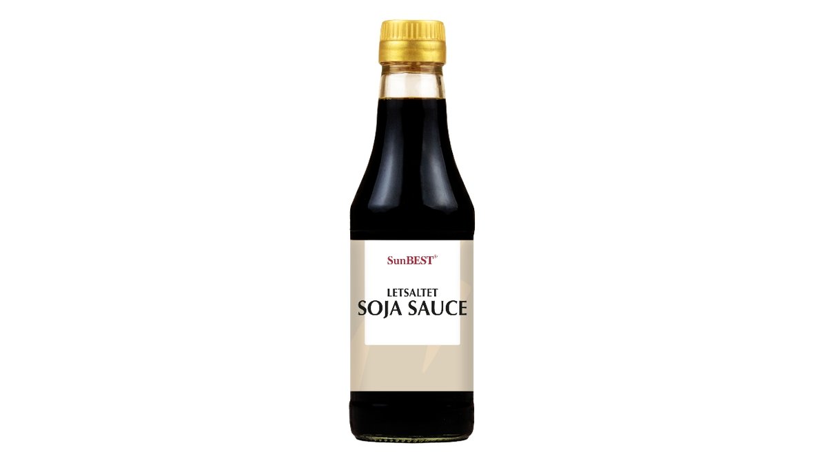 Sunbest letsaltet 250 ml 250 ml