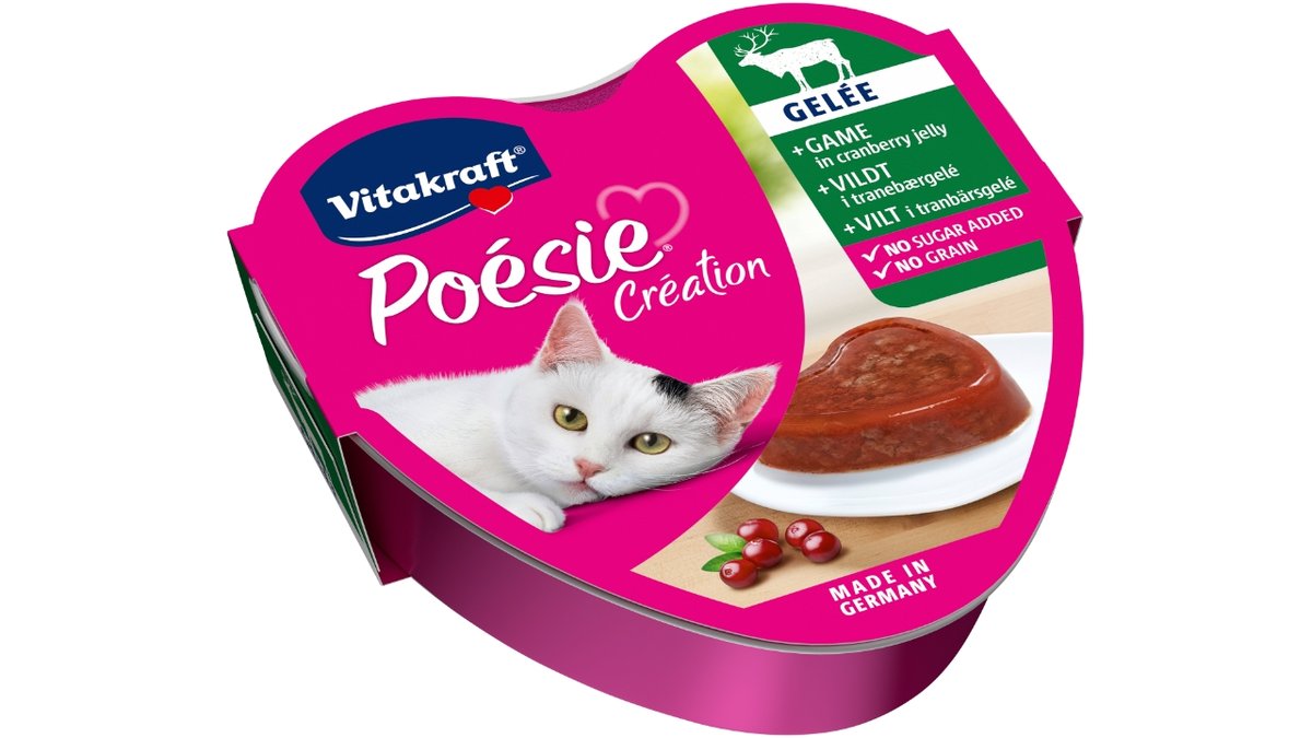 Vitakraft Poesie vildt i cranberry 0,09 g