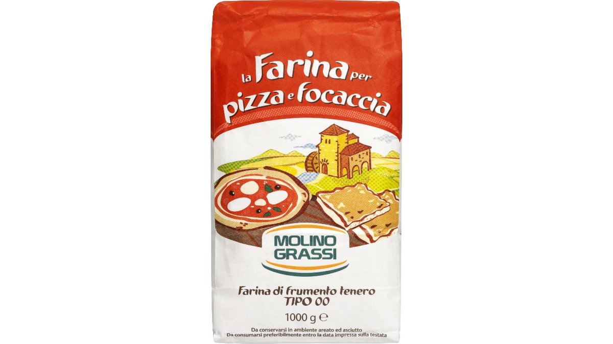 Italiensk pizzamel 1000 g
