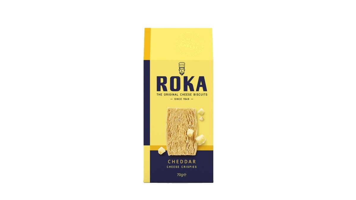 Roka kiks med cheddar ost 70 g
