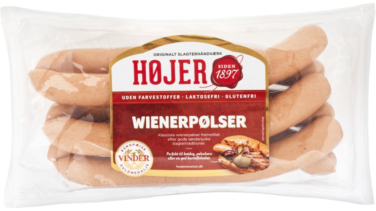 Højer Wienerpølser Lkf Glf