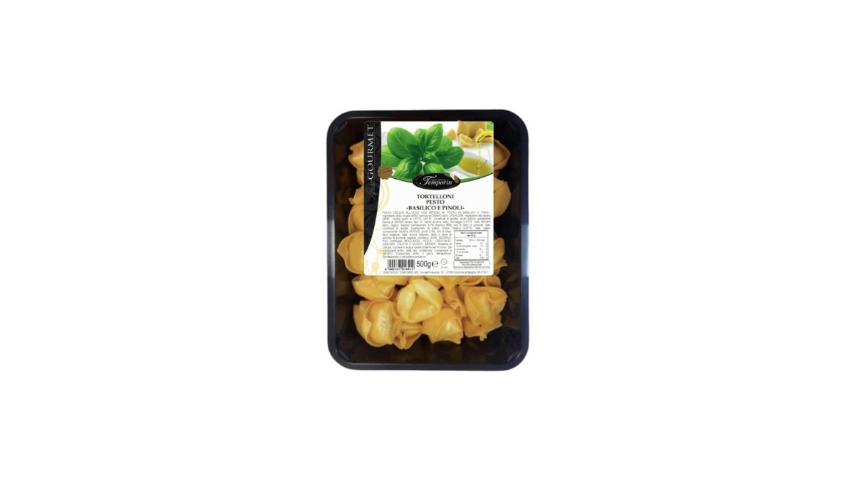 Kæmpe tortelloni med pesto 500 g