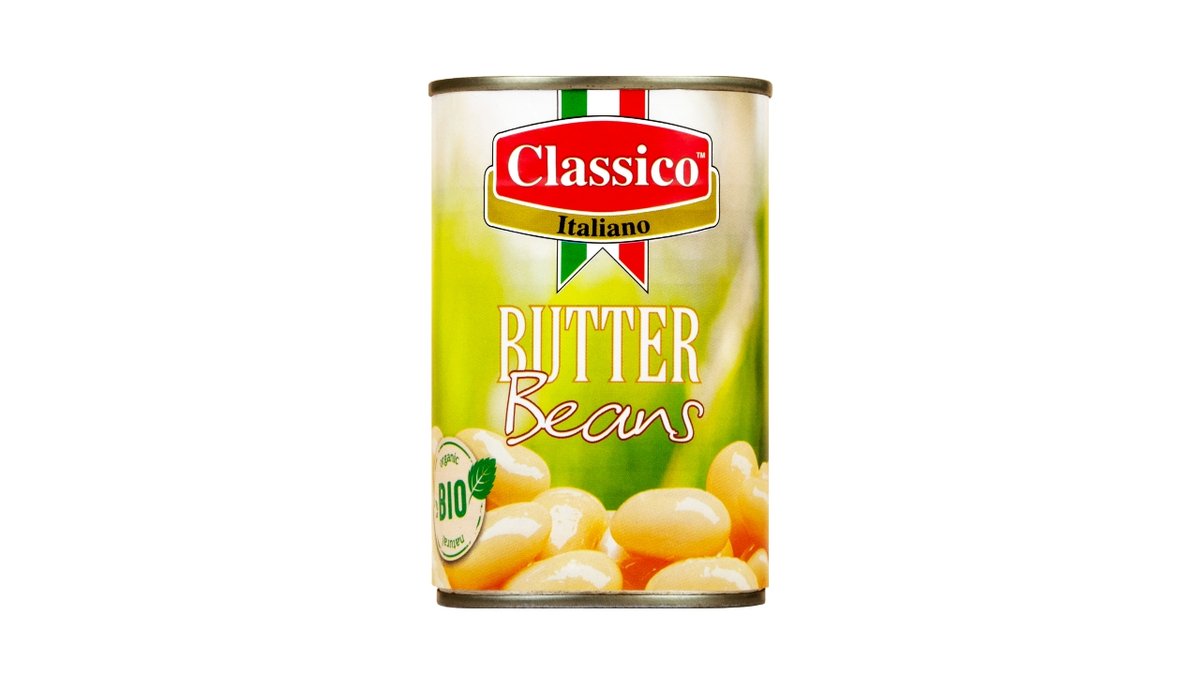 Classico smør bønner 400 g øko 400 g