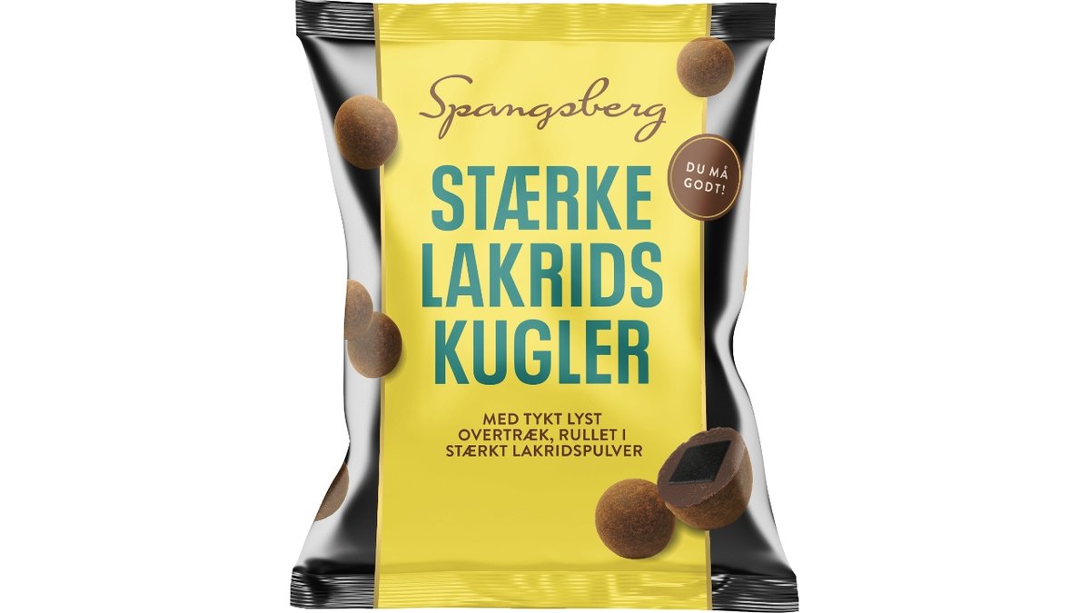 Spangsberg lakridsku stærk 450 g