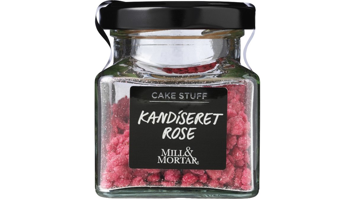 Mill & Mortar Mill Mortar kandiseret rose 40 g