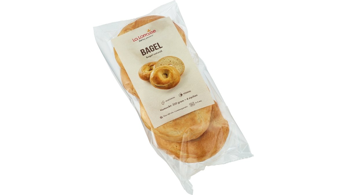 La Lorraine Bagel Neutral 4 St