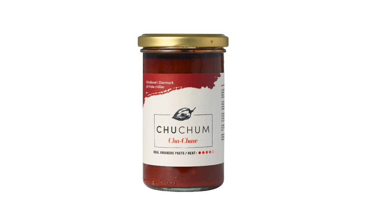 Chilisauce rød habanero, ChuChum Cha-Chaw 270 ml