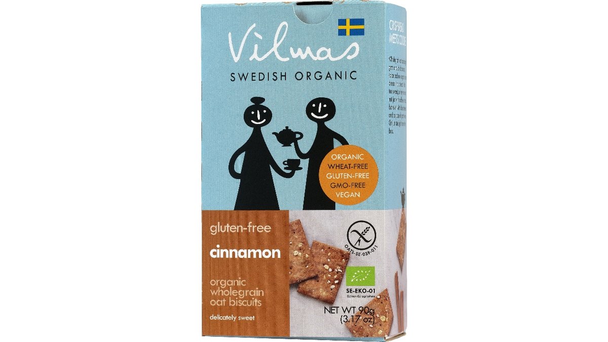 Glutenfri Kanel Crackers Øko