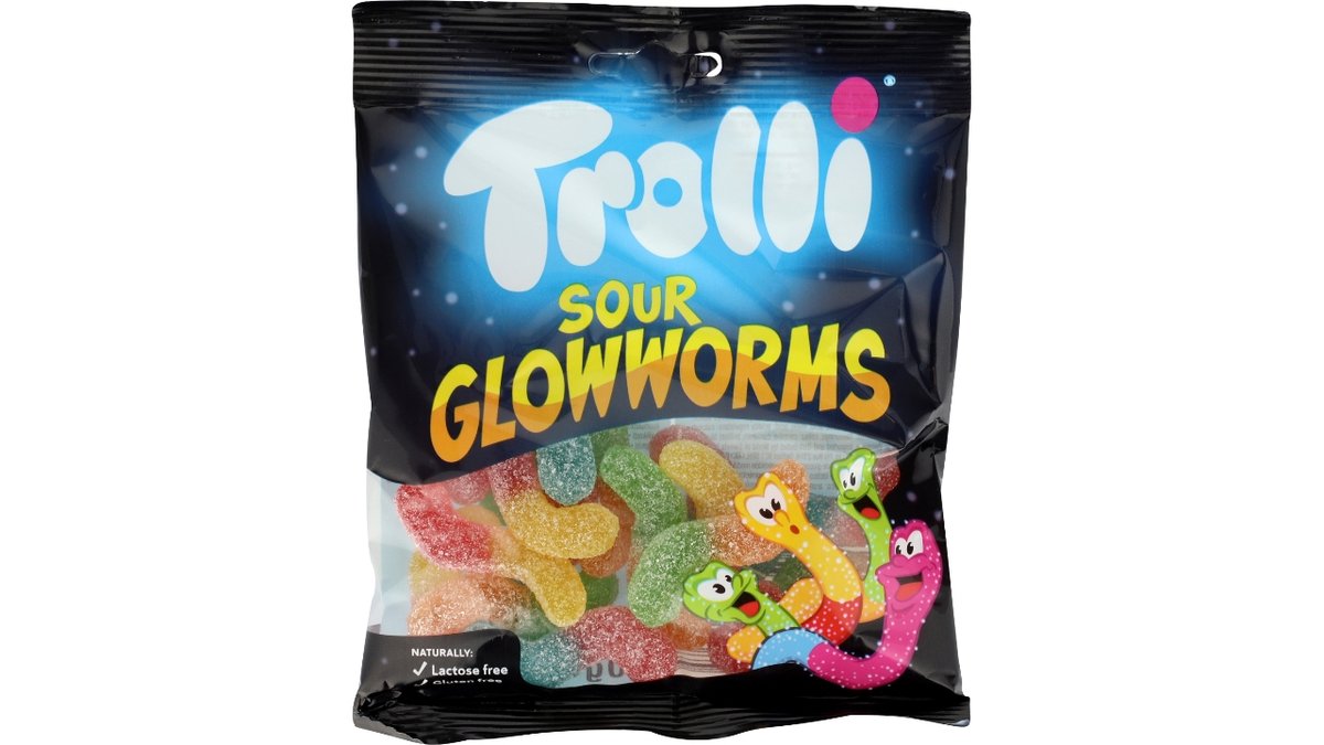 Trolli Glow Worms 200 g