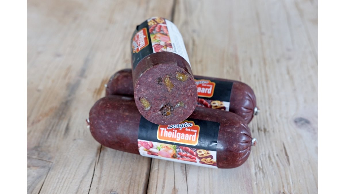 Blodpølse i kunsttarm køl 500 g