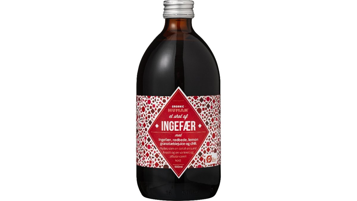 Human ingefær shot øko 60 ml
