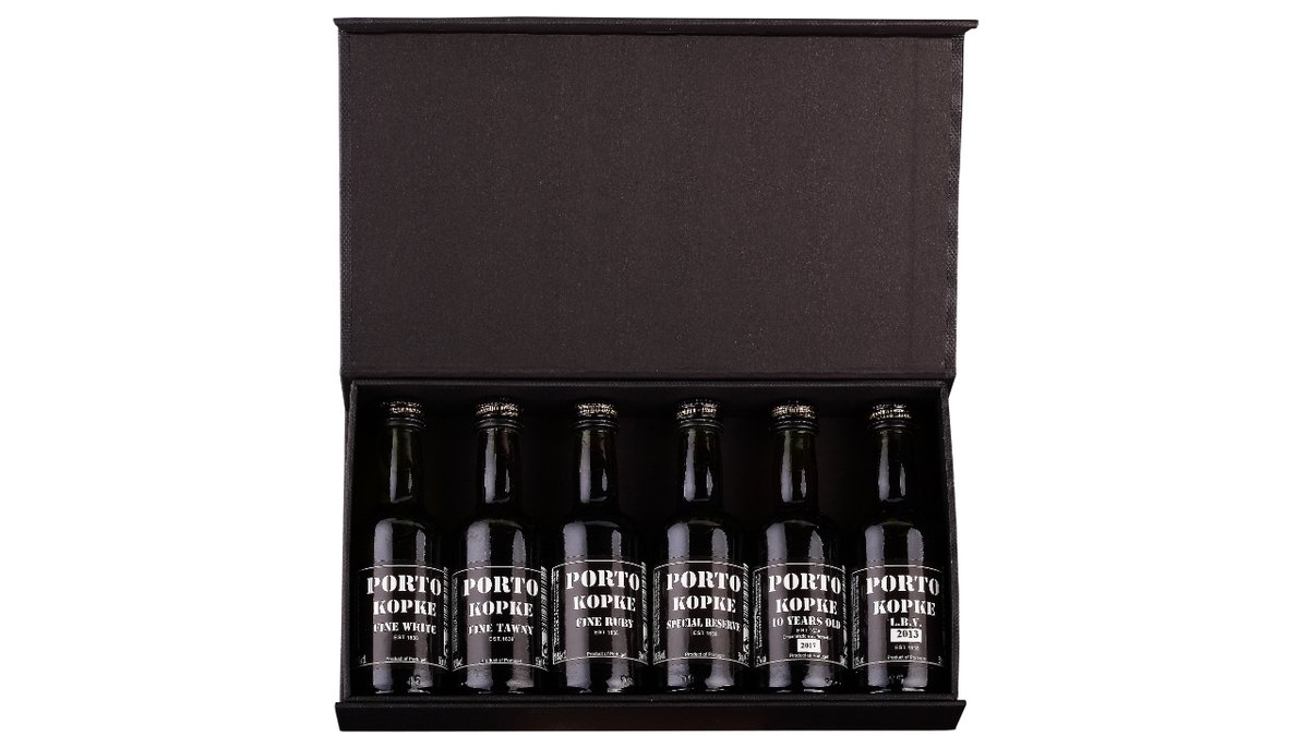 Kopke portvin gaveæske 6 x 5 cl 300 ml