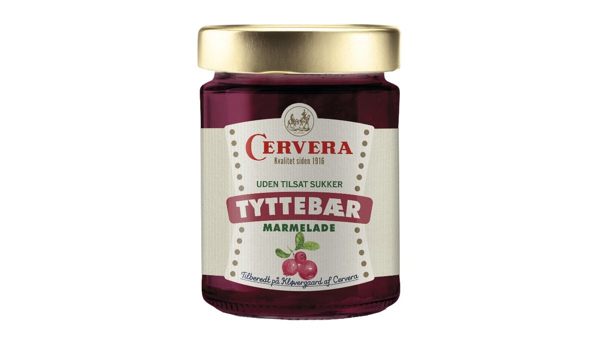 Tyttebær Marmelade U.t.s