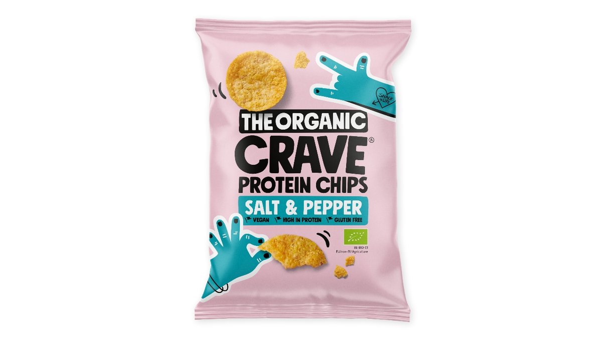 Crave Chips Salt/Peber 30G Øko