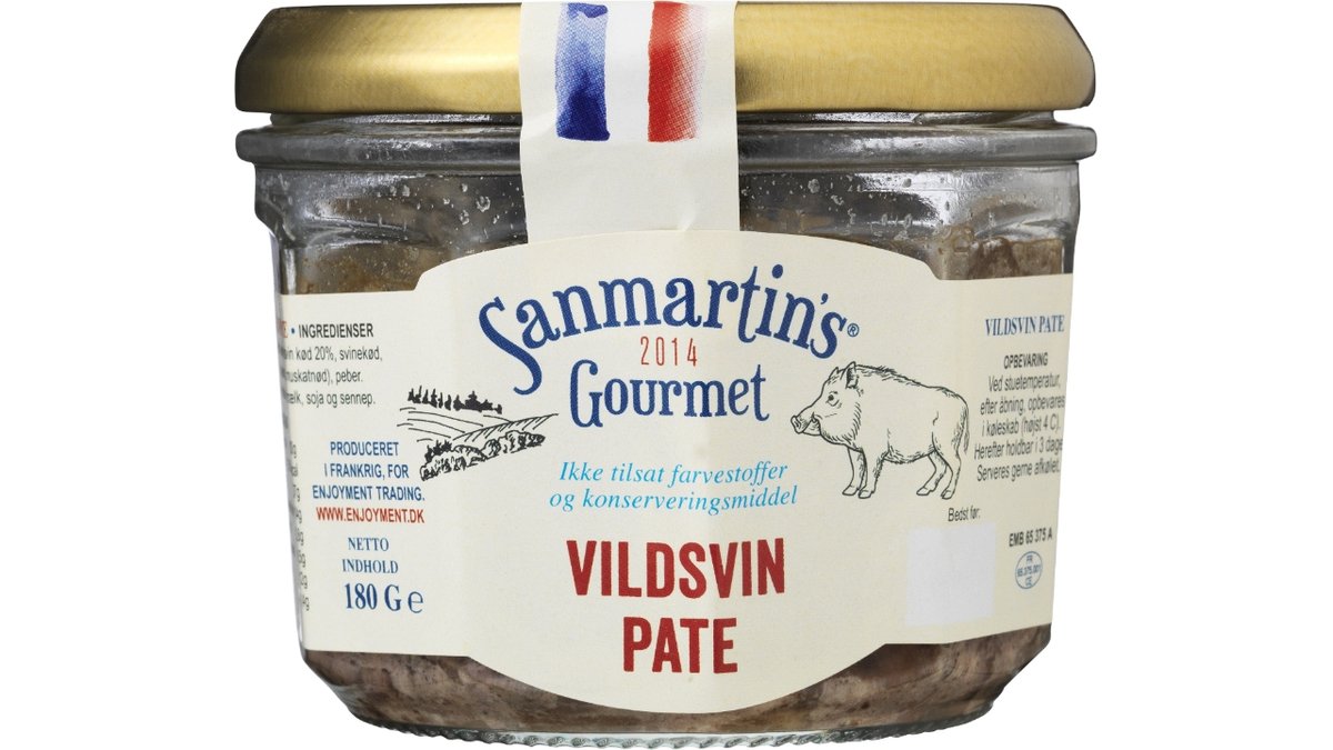 Vildsvin paté 180 g