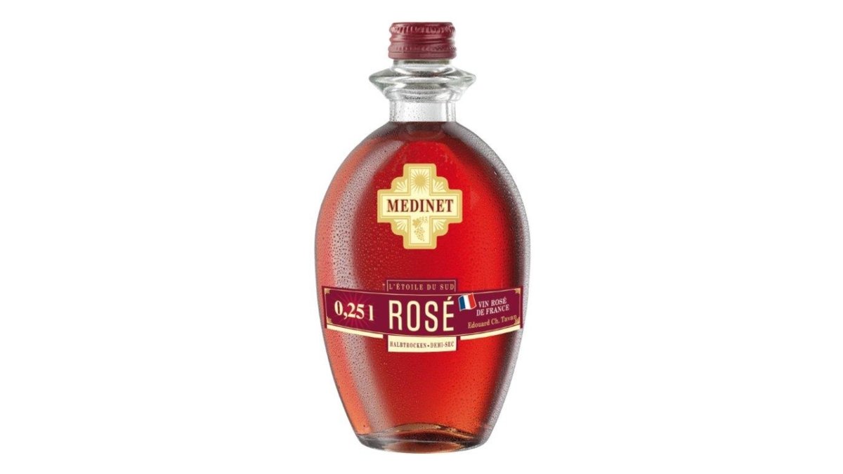Medinet rosevin 25 cl 250 ml